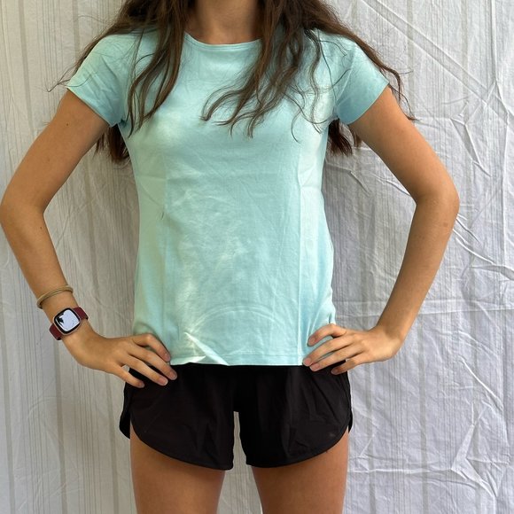 Light Blue St John's Bay Tee - Picture 1 of 4